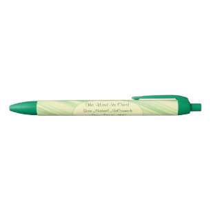 Het wachten is voorbij zwarte inkt pen