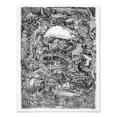 Het wachten op de Maelstrom Foto Afdruk (Voorkant)