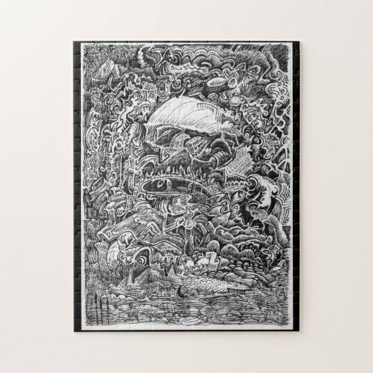 Het wachten op de Maelstrom Legpuzzel (Verticaal)