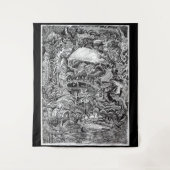 Het wachten op de Maelstrom Wandkleed (Voorkant)