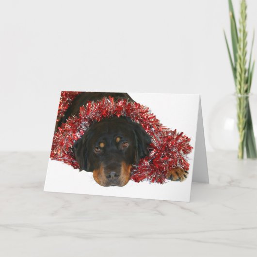 Het wachten op Kerstman Feestdagen Kaart (Voorkant)