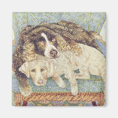 Het wachten spel magneet (Voorkant)