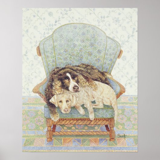 Het wachten spel poster (Voorkant)