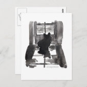 Het Wachten van Corgi Briefkaart (Voorkant / Achterkant)