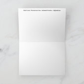 Het wachten van Nowzad en van de pen wenskaart Kaart (Binnen)