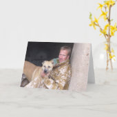 Het wachten van Nowzad en van de pen wenskaart Kaart (Gele Bloem)