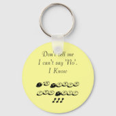 Het wachten waard sleutelhanger (Voorkant)