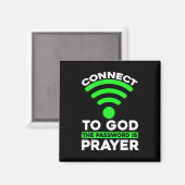 Het wachtwoord is Christelijk gebeden Magneet (Voorkant / Achterkant)