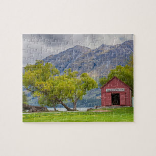 Het Wakatipu-landschap Glenorchy-Nieuw-Zeeland Legpuzzel