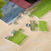 Het Wakatipu-landschap Glenorchy-Nieuw-Zeeland Legpuzzel (Zijkant)