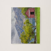 Het Wakatipu-landschap Glenorchy-Nieuw-Zeeland Legpuzzel (Verticaal)
