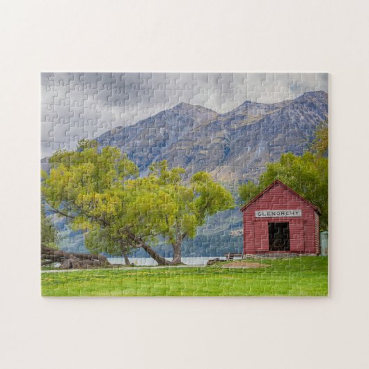 Het Wakatipu-landschap Glenorchy-Nieuw-Zeeland Legpuzzel (Horizontaal)