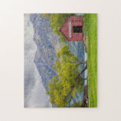 Het Wakatipu-landschap Glenorchy-Nieuw-Zeeland Legpuzzel (Verticaal)