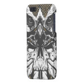 Het wakker worden van Aegolius iPhone Hoesje (Achterkant Links)