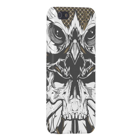 Het wakker worden van Aegolius iPhone Hoesje (Achterkant Rechts)