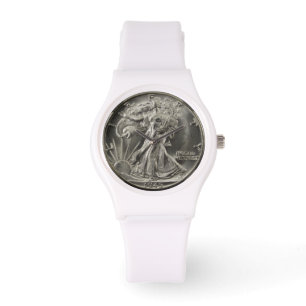 Het Walking Liberty half dollar horloge