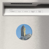 Het Wallace Monument Stirling Schotland in de wint Magneet (Insitu (Vaatwasser))
