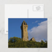 Het Wallace Monument Stirling Scotland Briefkaart (Voorkant / Achterkant)