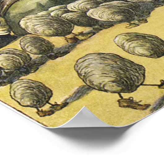 Het Walrus Canvas Poster (Hoek)