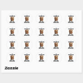 Het Wandelbrood Ronde Sticker (Vel)