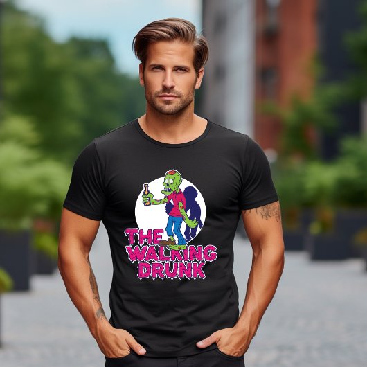 Het wandelende Drink T-shirt