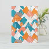 Het wandelende kamperen van de Wereldoorreis bergt Feestdagenkaart (Staand voorkant)