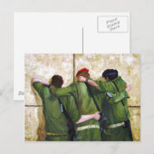 Het wandelende wandschilderij van de Believers Briefkaart (Voorkant / Achterkant)