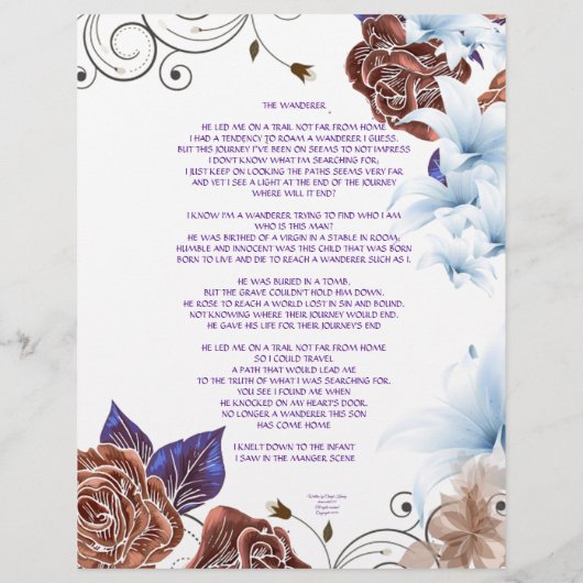 Het Wanderer Persoonlijke Document (Achterkant)