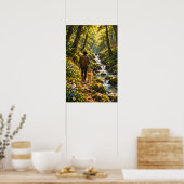 Het Wanderer Woud Poster (Keuken)