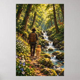 Het Wanderer Woud Poster