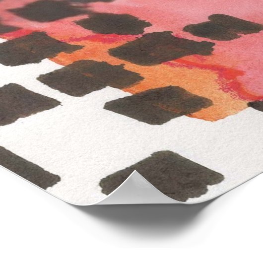 Het Wandress Mixed-Media Poster (Hoek)