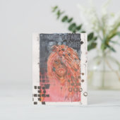 Het Wandress Mixed-Media Poster Briefkaart (Staand voorkant)