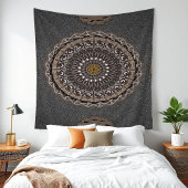 Het wandtapijt van de khaki crocodylus porosus wandkleed