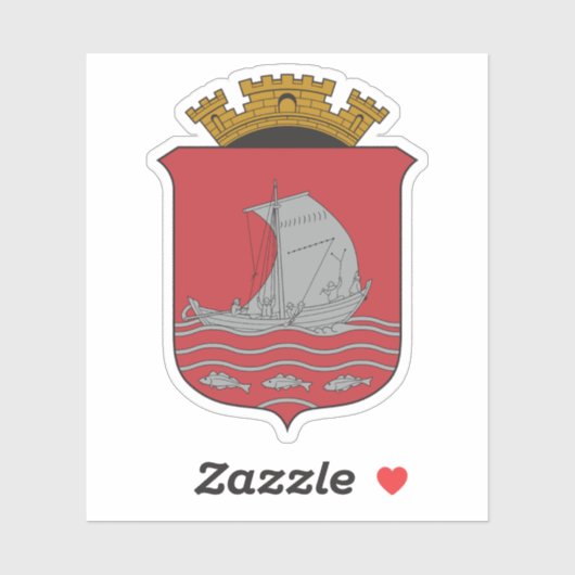 Het wapen van Ålesund Sticker (Vel)