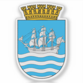 Het wapen van Arendal Sticker