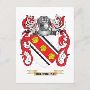 Het wapen van Birmingham (familiewapen) Briefkaart