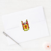 Het wapen van Charlton Ronde Sticker (Envelop)