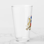 Het wapen van Chile Glas (Rechts)