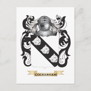 Het wapen van Cockerham Briefkaart