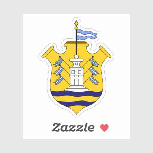 Het wapen van Cordoba, Argentinië Sticker (Vel)