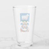 Het wapen van de Falklandeilanden Glass Glas (Achterkant)