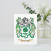 Het wapen van de familie (familiewapen) briefkaart (Staand voorkant)