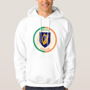 Het wapen van de Republiek Ierland - Circle Shape Hoodie