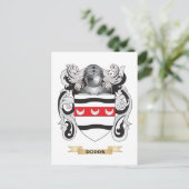 Het wapen van Dodds Briefkaart (Staand voorkant)