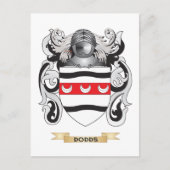 Het wapen van Dodds Briefkaart (Voorkant)