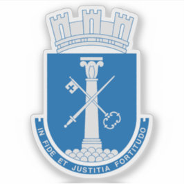 Het wapen van Drammen Sticker