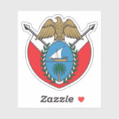 Het wapen van Dubai Sticker (Vel)