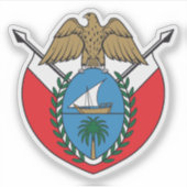 Het wapen van Dubai Sticker (Voorkant)