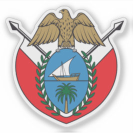 Het wapen van Dubai Sticker