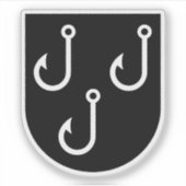 Het wapen van Emmen, Zwitserland Sticker (Voorkant)